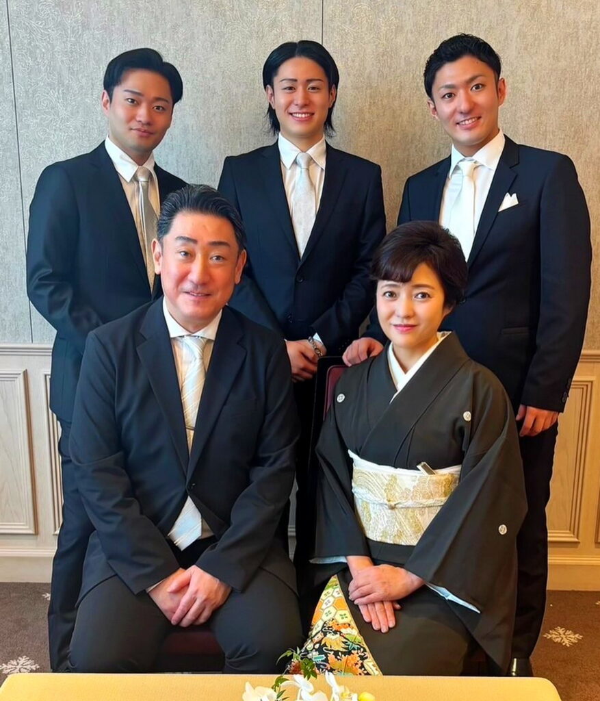 三田寛子 家族構成 インスタグラムより
